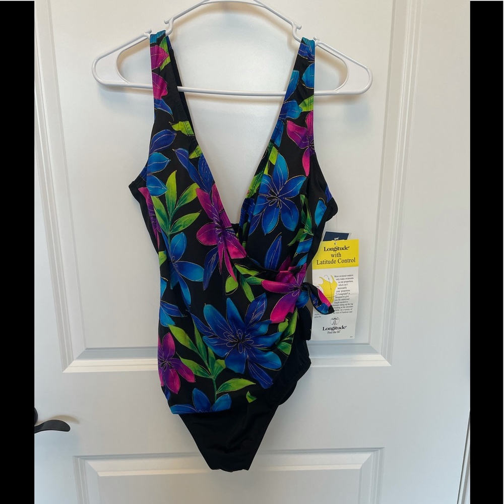 Longitude Swimsuit, Size 14L, One Piece.